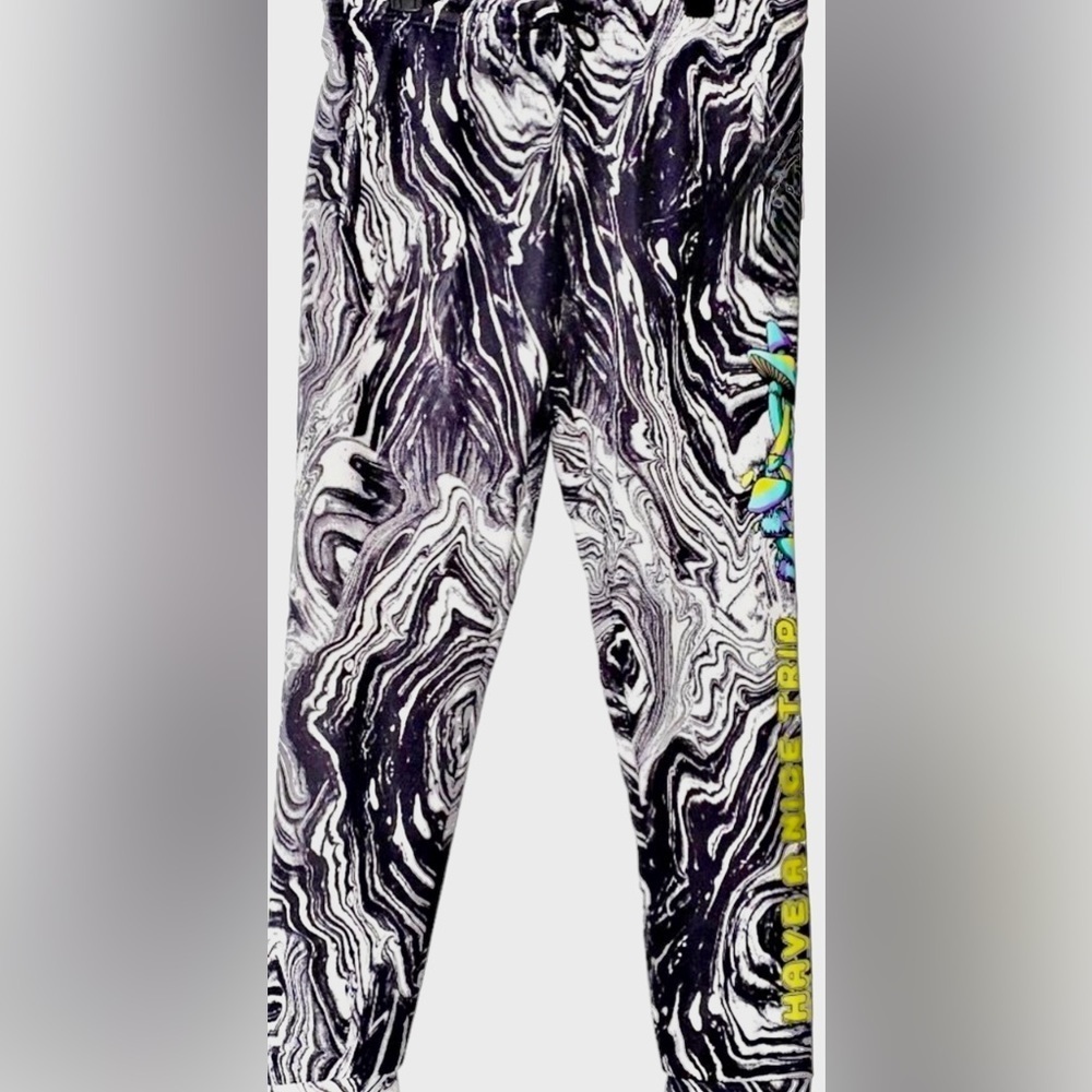 Public Record- Have A Nice Trip 🍄 Sweatpants- Sz Large- NEW WITHOUT TAG- COMFY!​